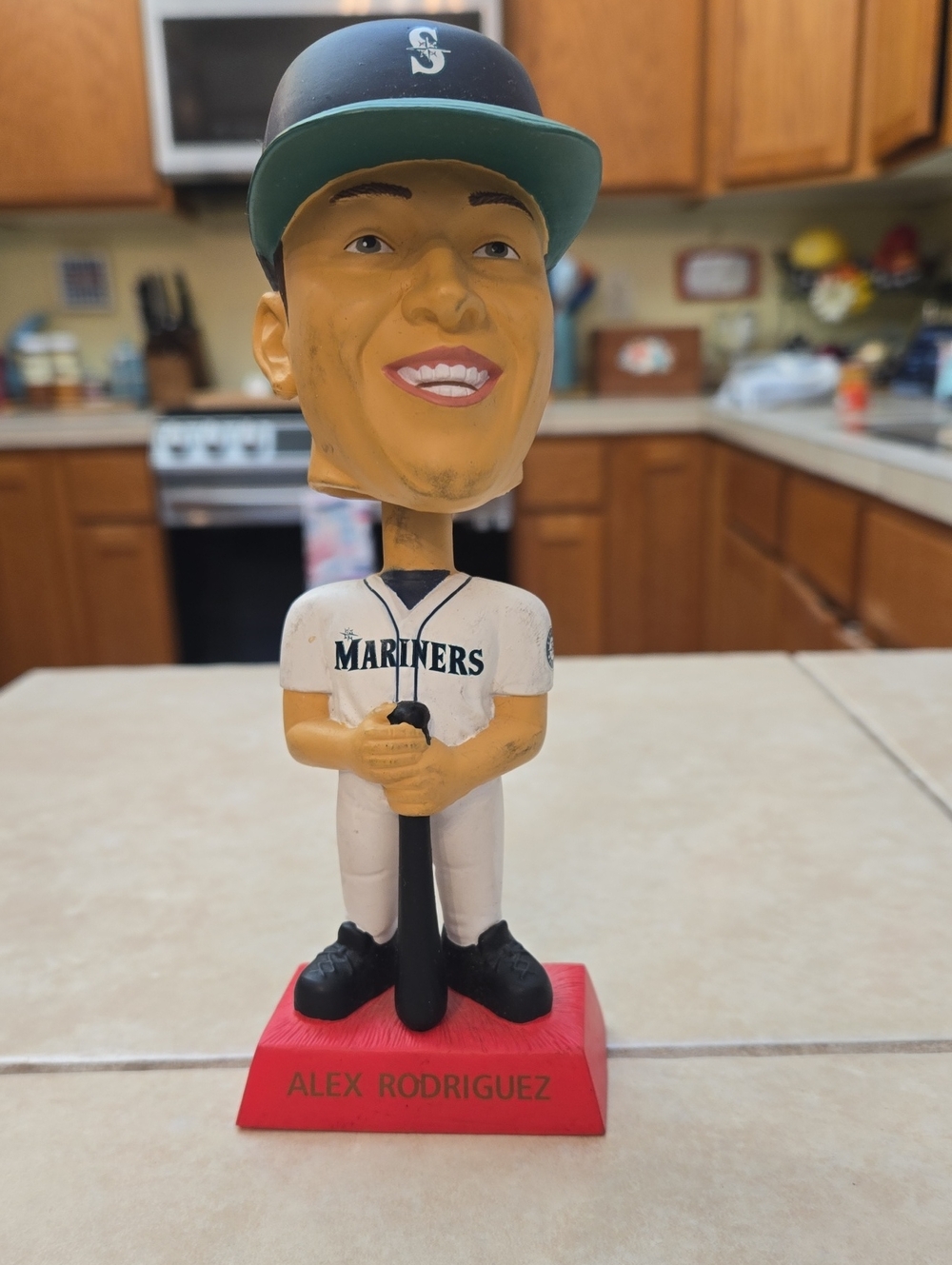 Seattle Mariners Alex Rodriguez Bobblehead - White & Navy